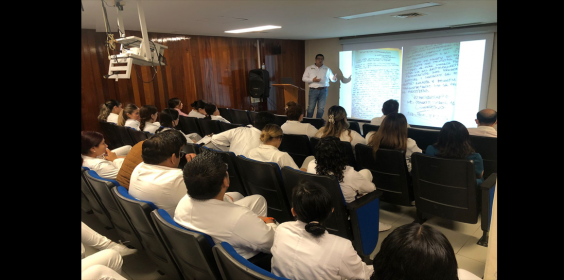 Capacitación en el Hospital de Alta Especialidad de Veracruz con el tema “Relevancia del Expediente clínico en el Acto Médico”